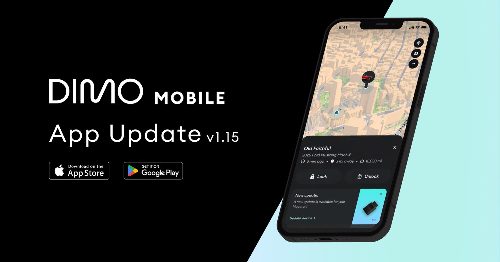 DIMO Mobile v1.15 Now Available