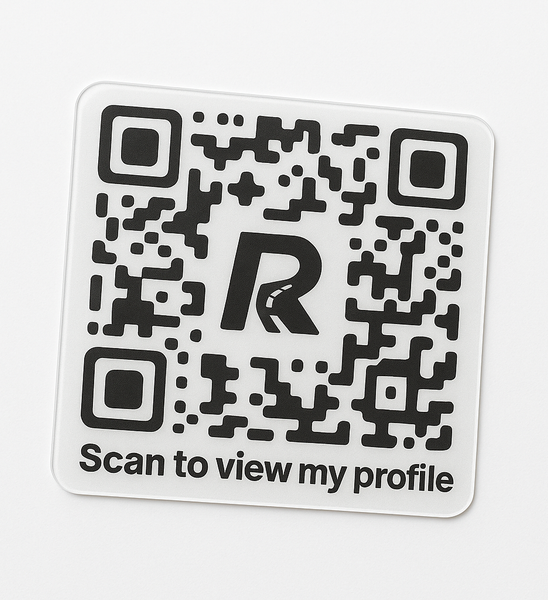 Super Secret QR Sticker